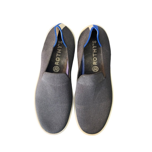 Rothy's - Black Loafers Slip-On Shoes Sz 7.5 - Picture 1 of 9